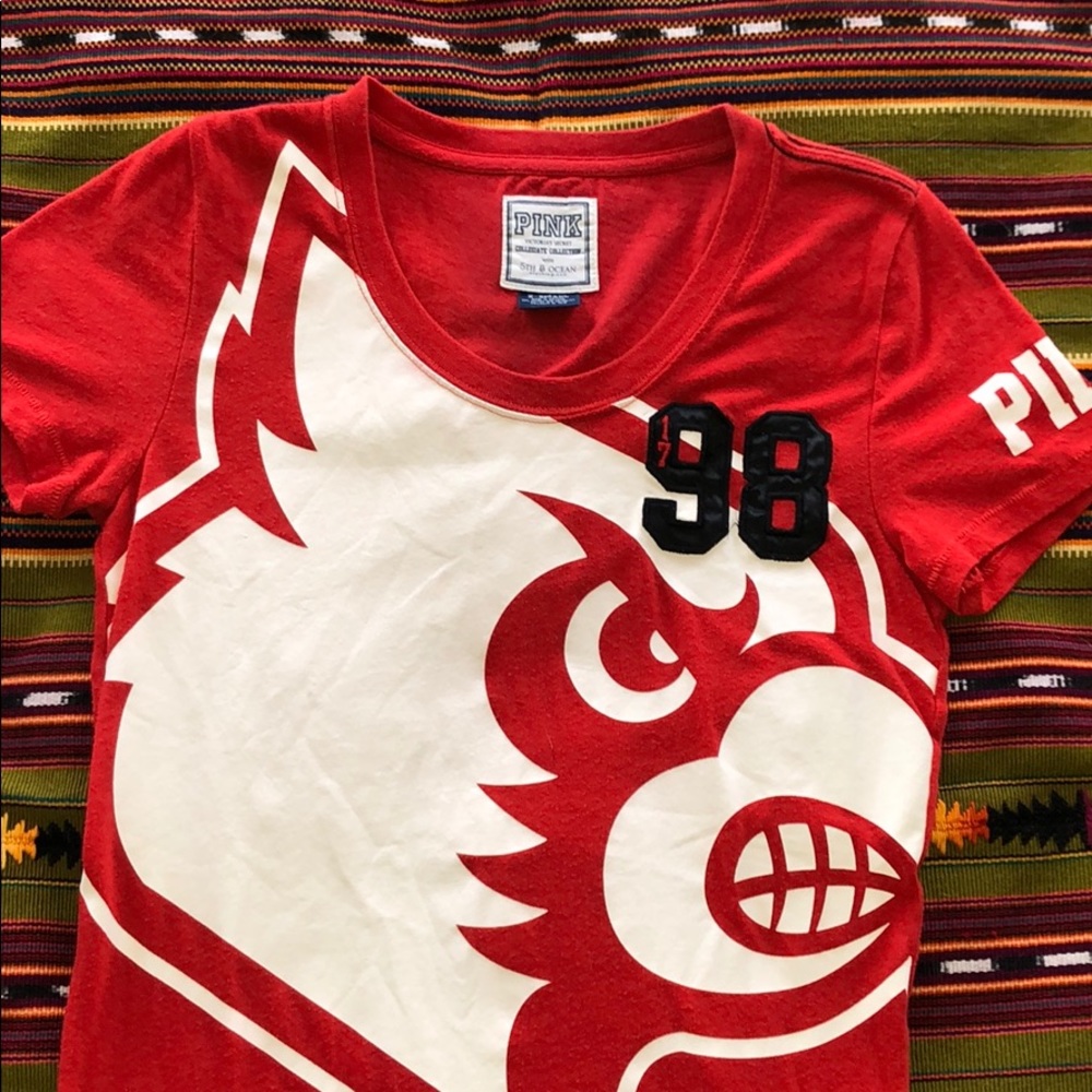 PINK UofL Graphic T-Shirt